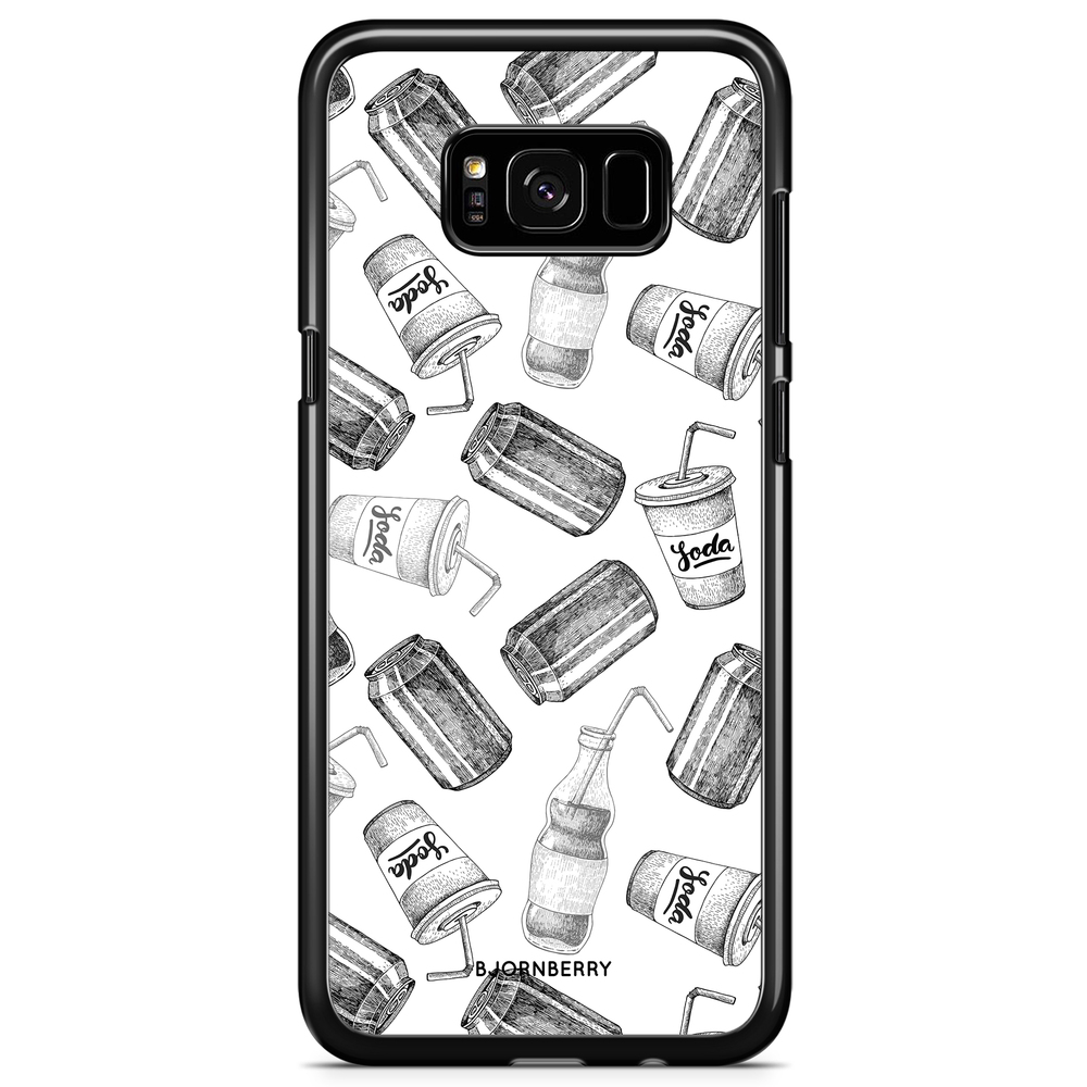 Samsung Galaxy S8 Plus Case - Soda Black & White