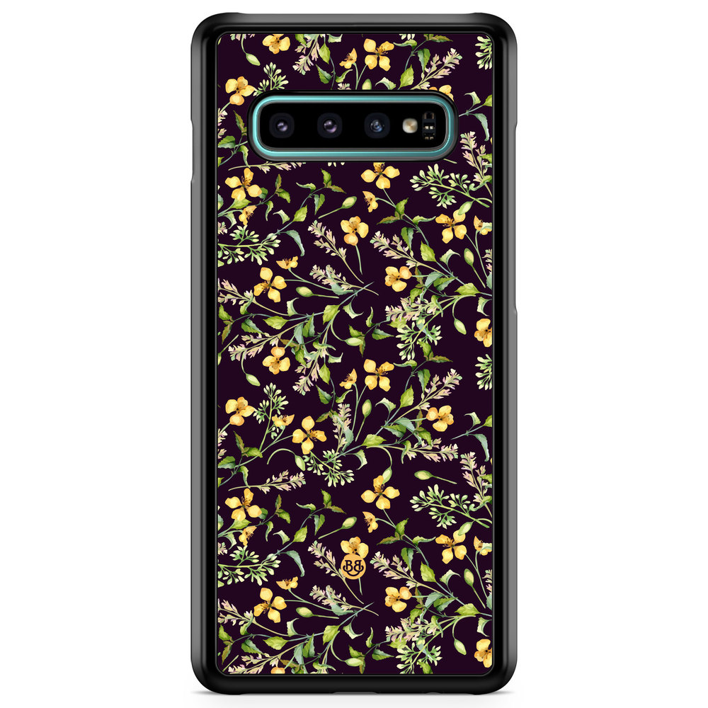 Samsung Galaxy S10 Plus Case - WILD AUTUMN - Frosted Flora