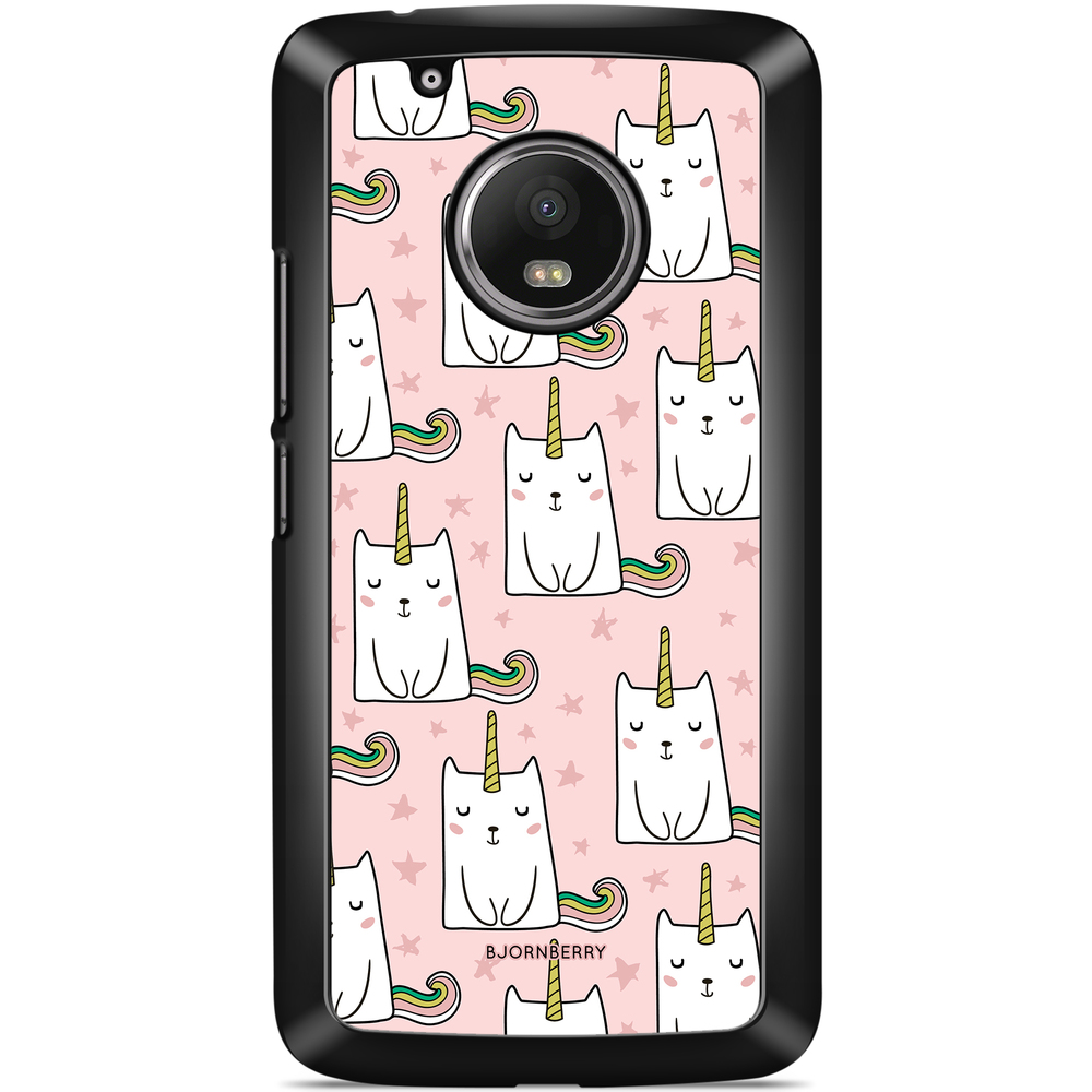Moto G5 Plus Case - Cat Unicorn