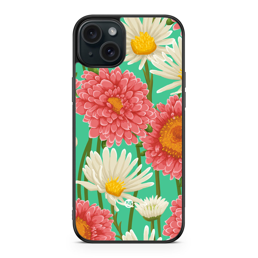 iPhone 15 Plus Case - Seamless Chamomile