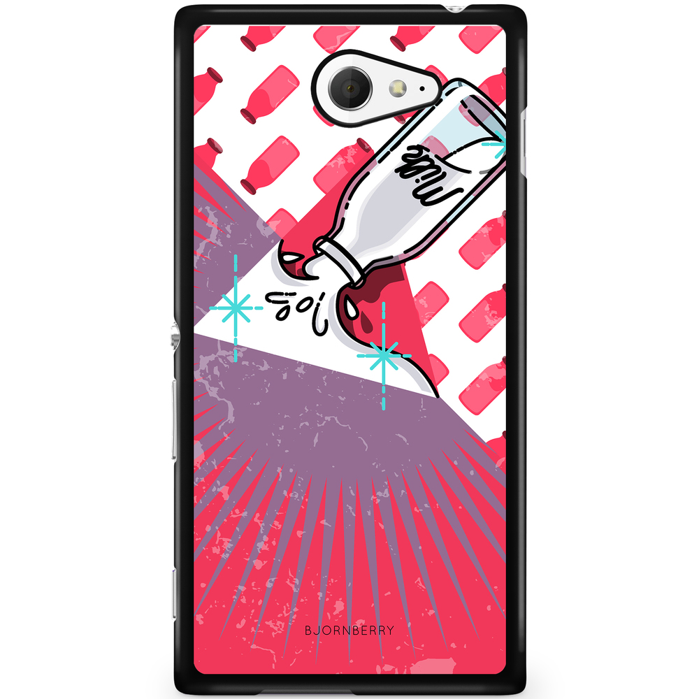 Sony Xperia M2 Aqua Case - Vintage Milk