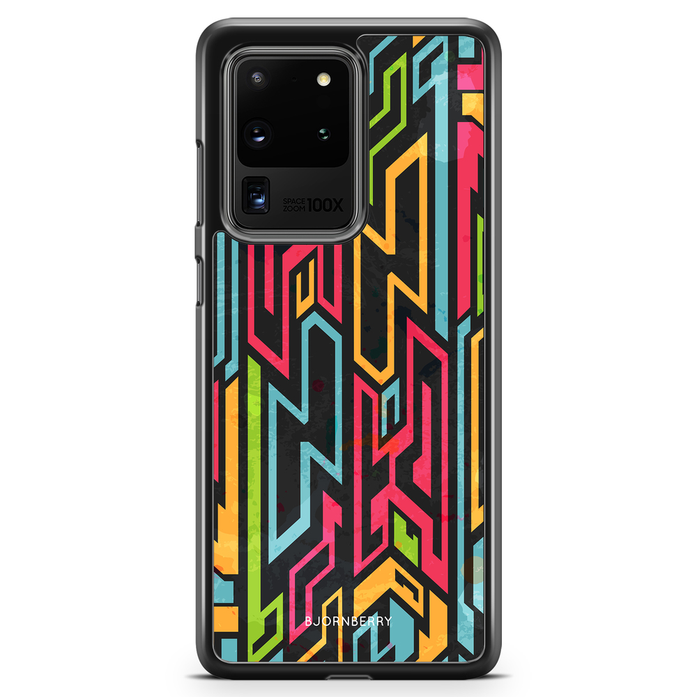 Samsung Galaxy S20 Ultra Case - Colored Tribal