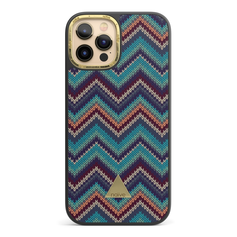 Naive iPhone 12 Pro Max Case - ZigZag