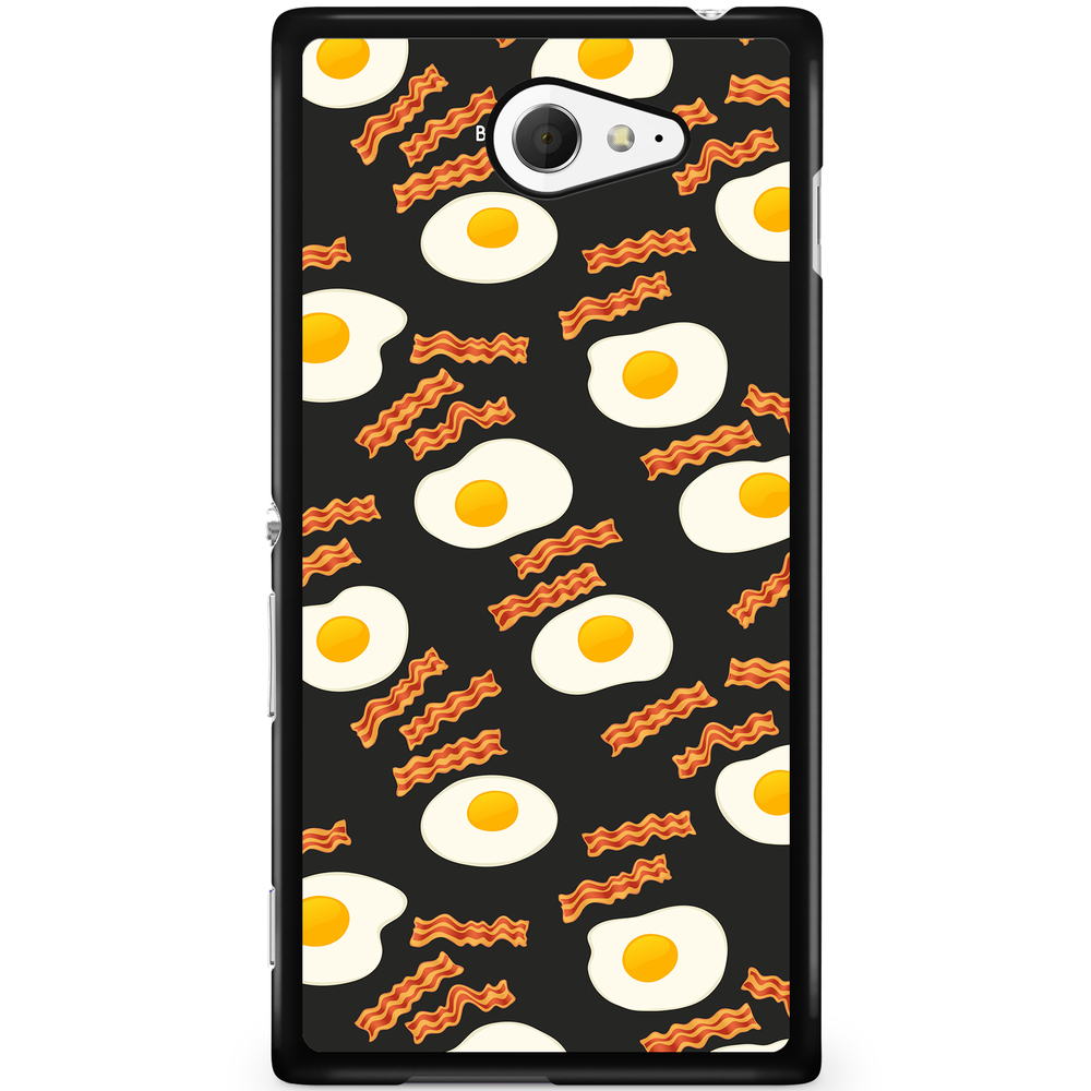 Sony Xperia M2 Aqua Case - Bacon 'n' Egg