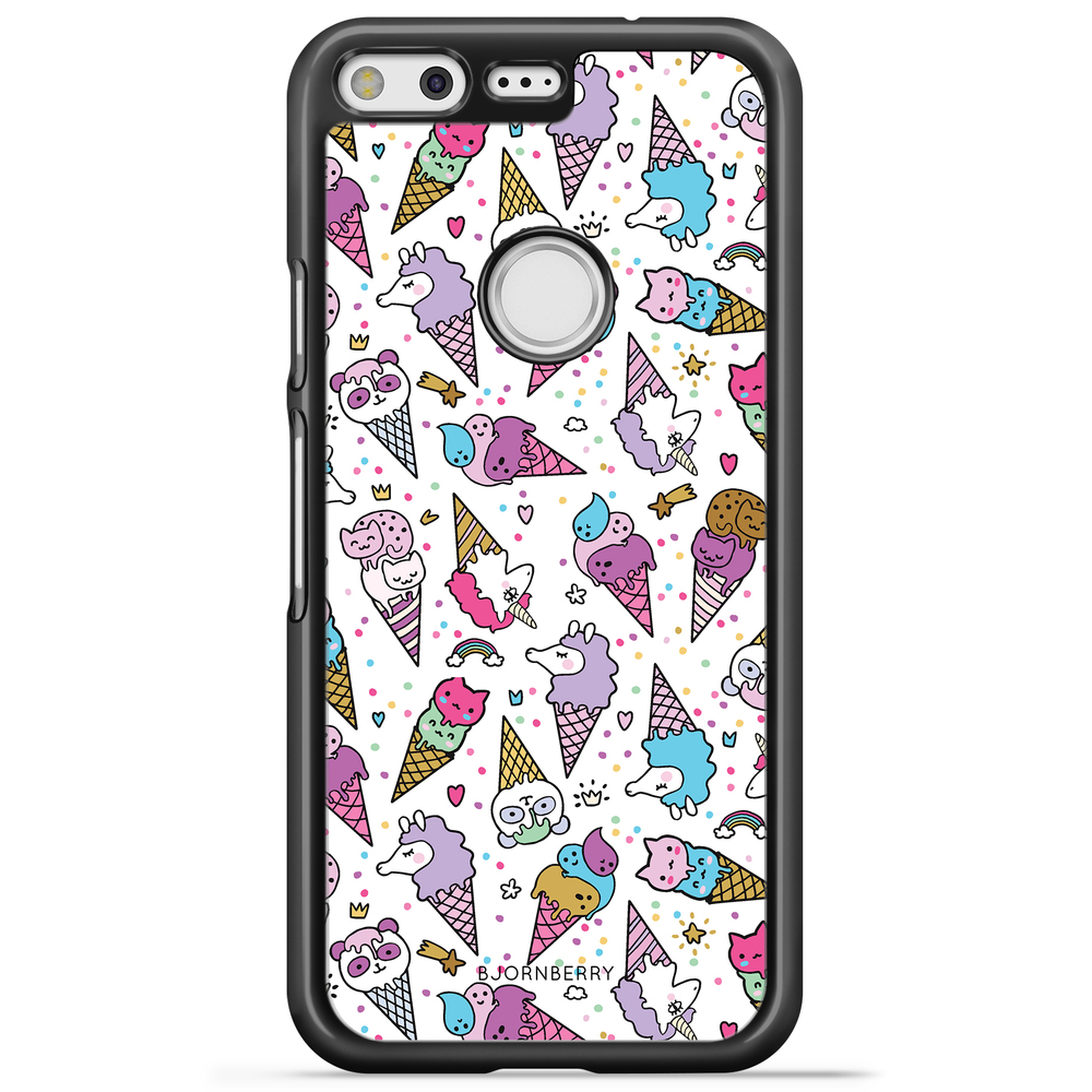 Google Pixel Case - Unicorn Ice Creams