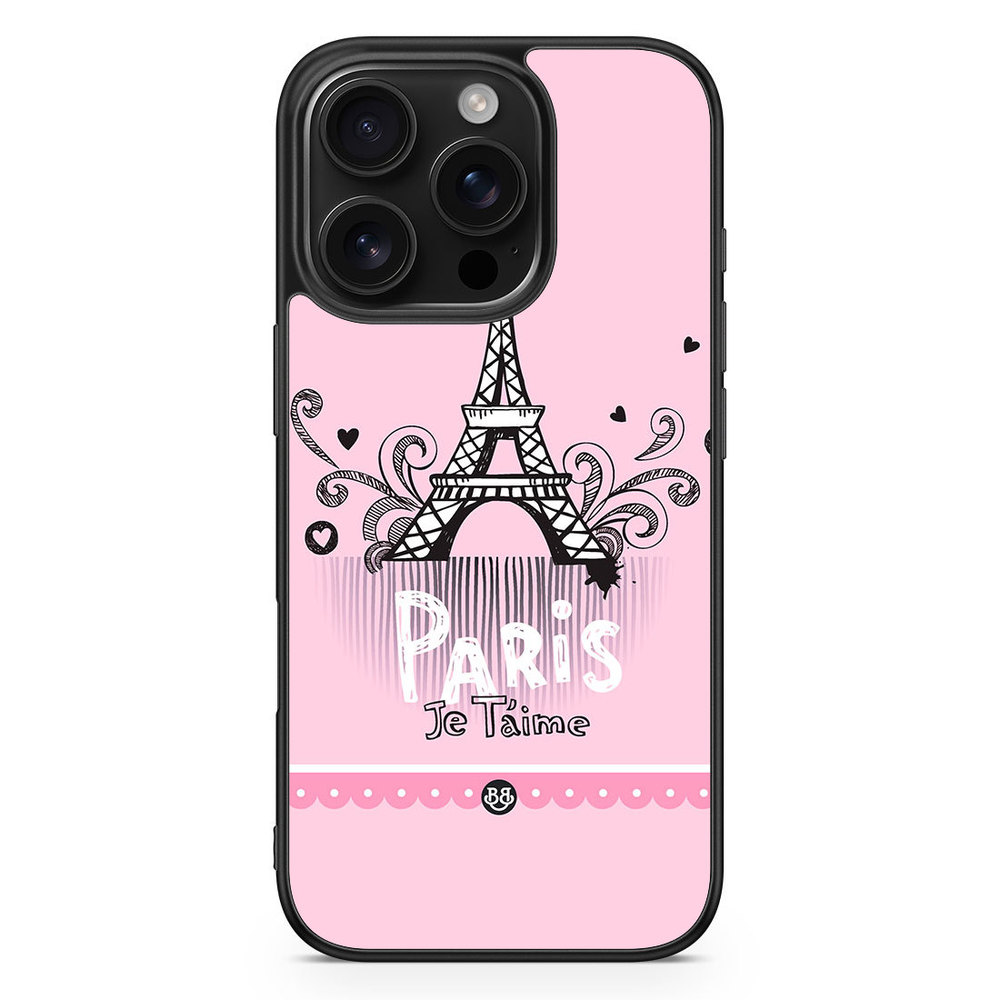 iPhone 16 Pro Case - Paris je taime