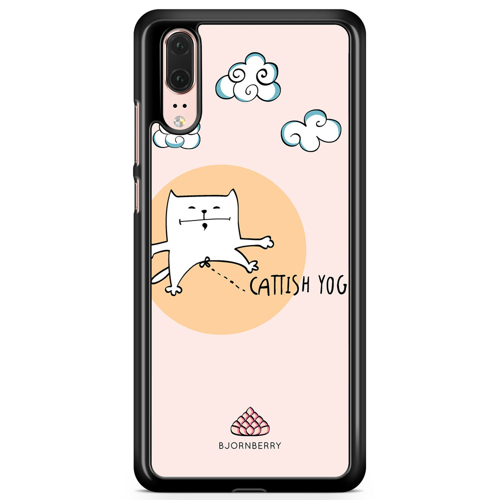 Huawei P20 Case - Cattish Yoga