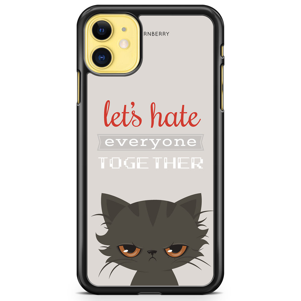 iPhone 11 Skal - Arg katt