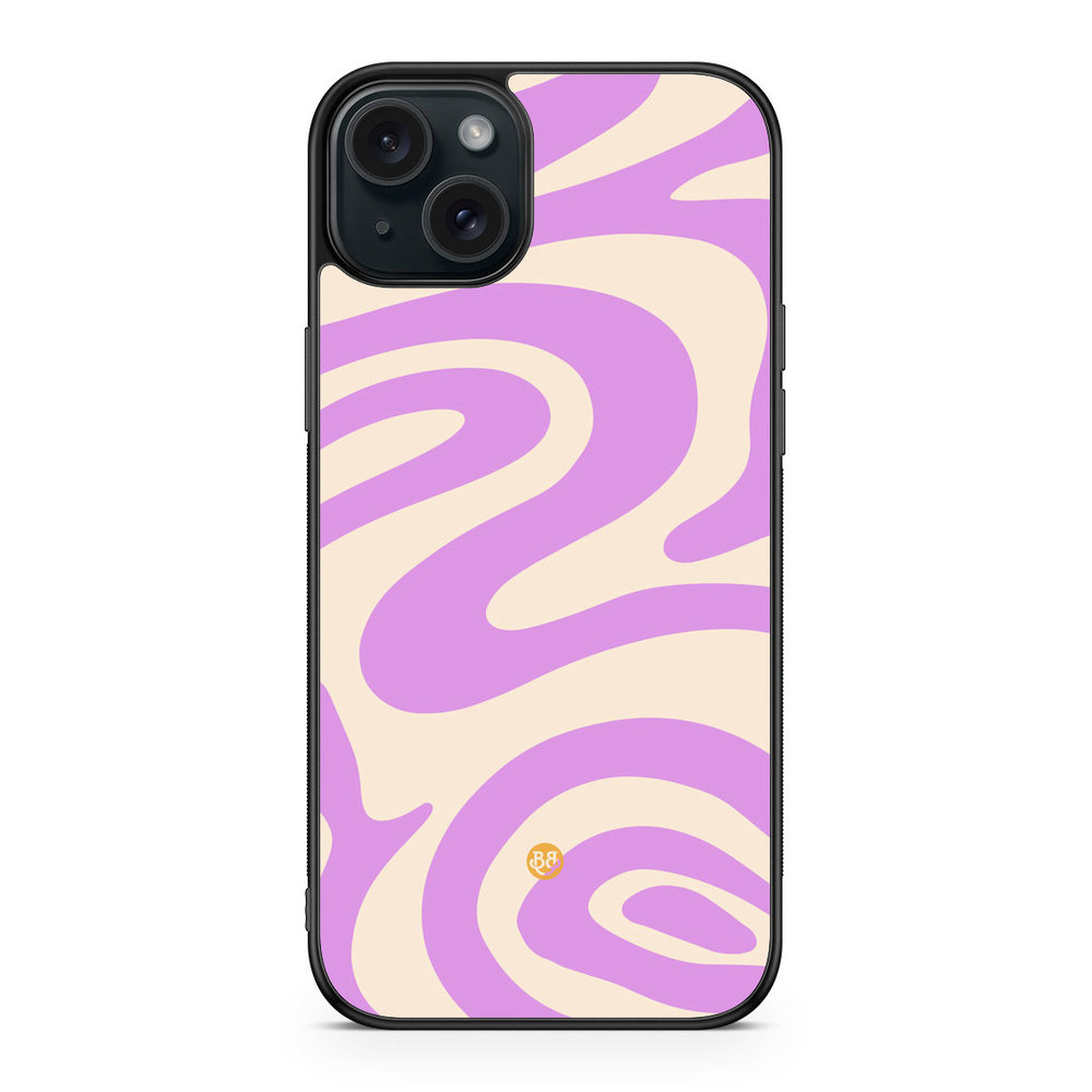 iPhone 15 Plus Case - Purple 70s