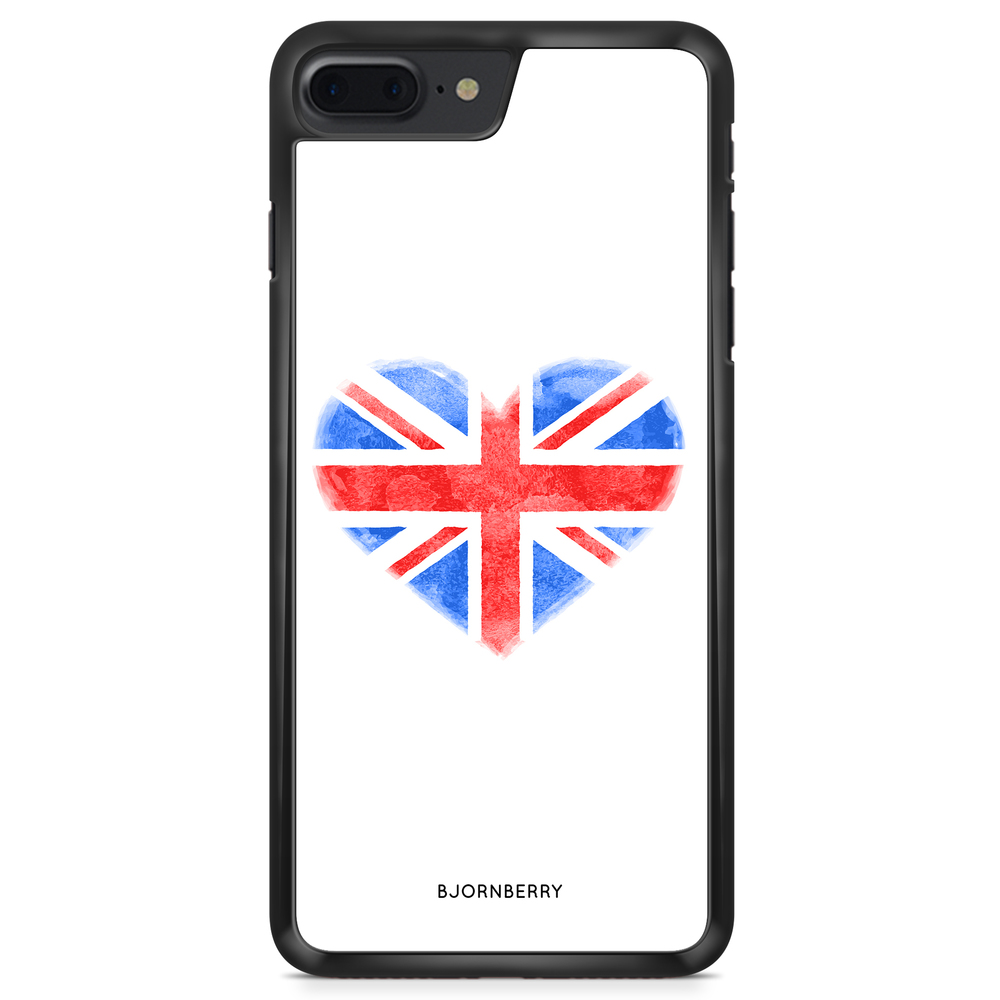 iPhone 8 Plus Case - UK Heart