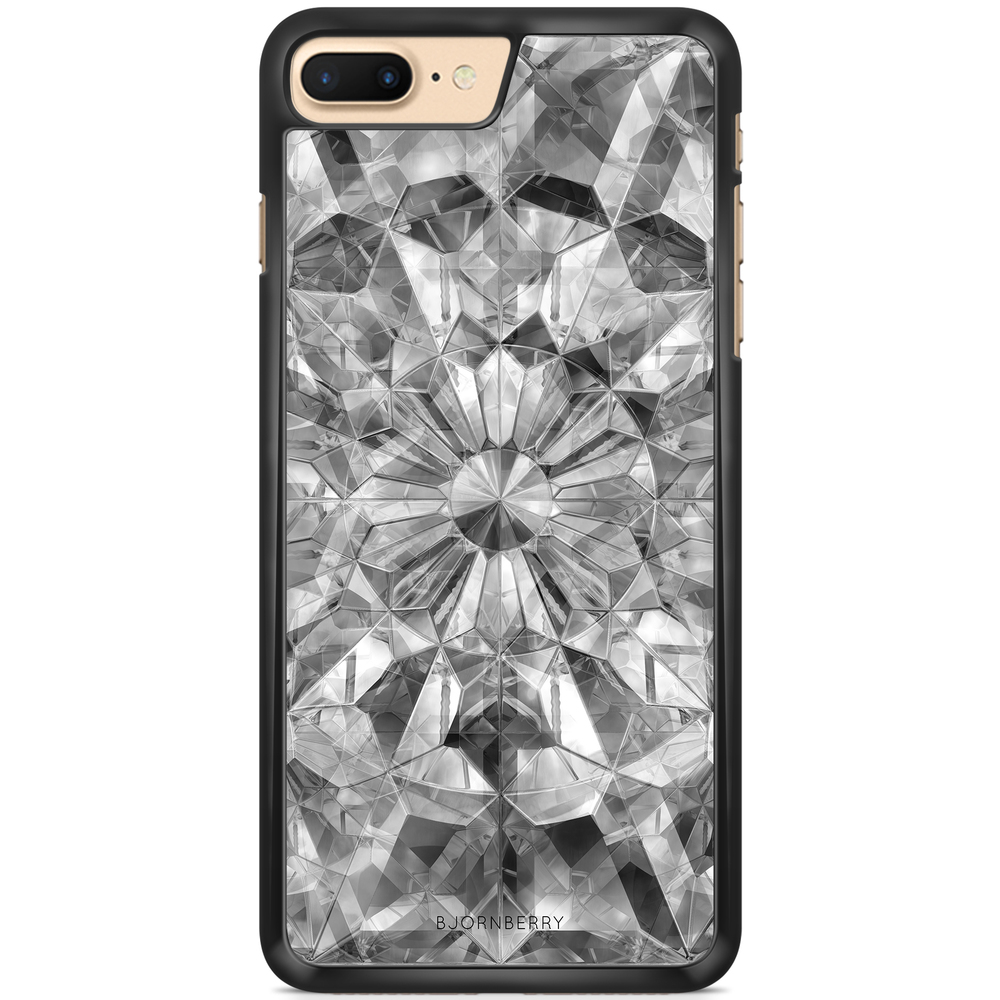 iPhone 7 Plus Case - Grey Crystals