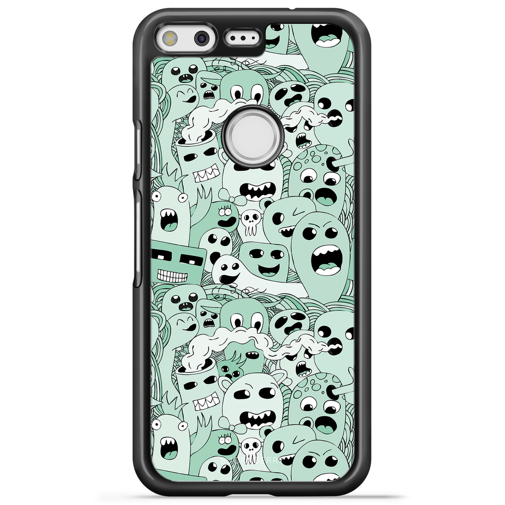 Google Pixel Case - Ghost Pattern