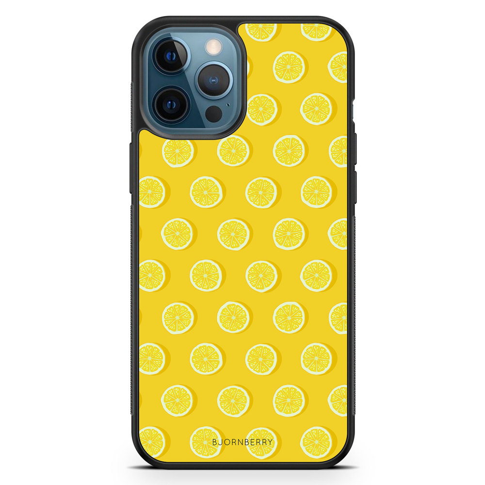 iPhone 12 Pro Case - Lemon Pattern