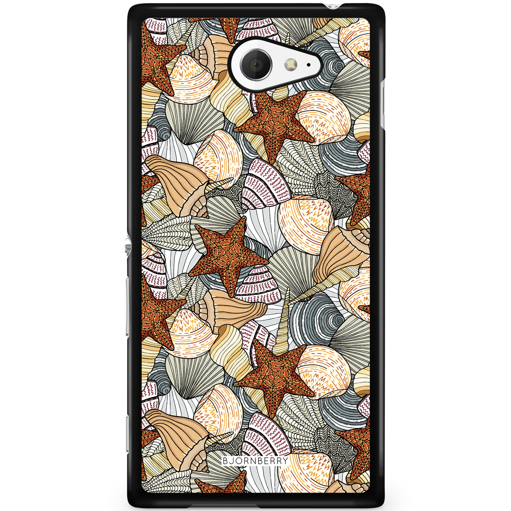 Sony Xperia M2 Aqua Case - Sea Shells