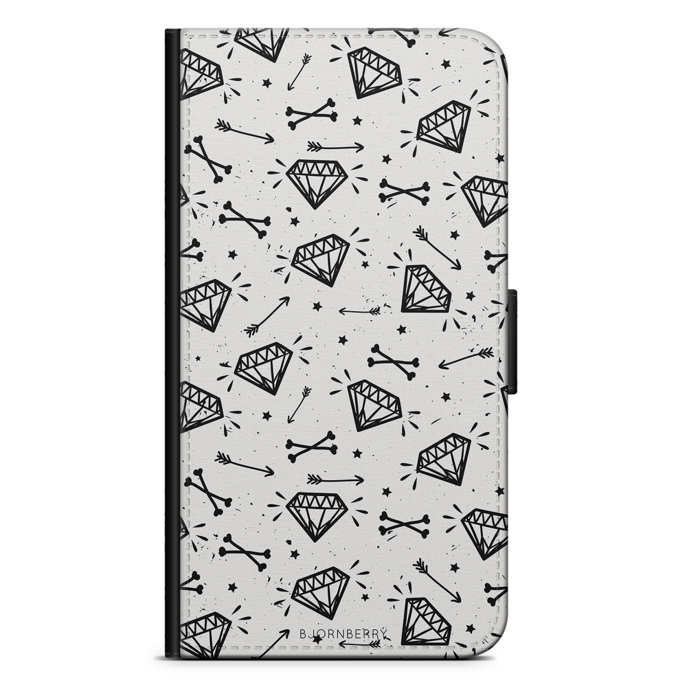 Samsung Galaxy A40 (2019) Wallet Case - Diamond Pattern