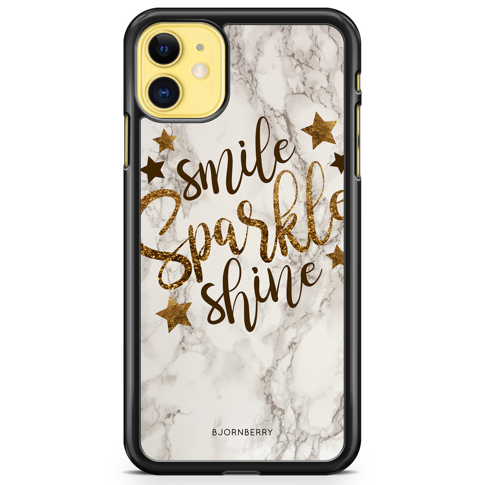 iPhone 11 Case - Smile,Sparkle,Shine