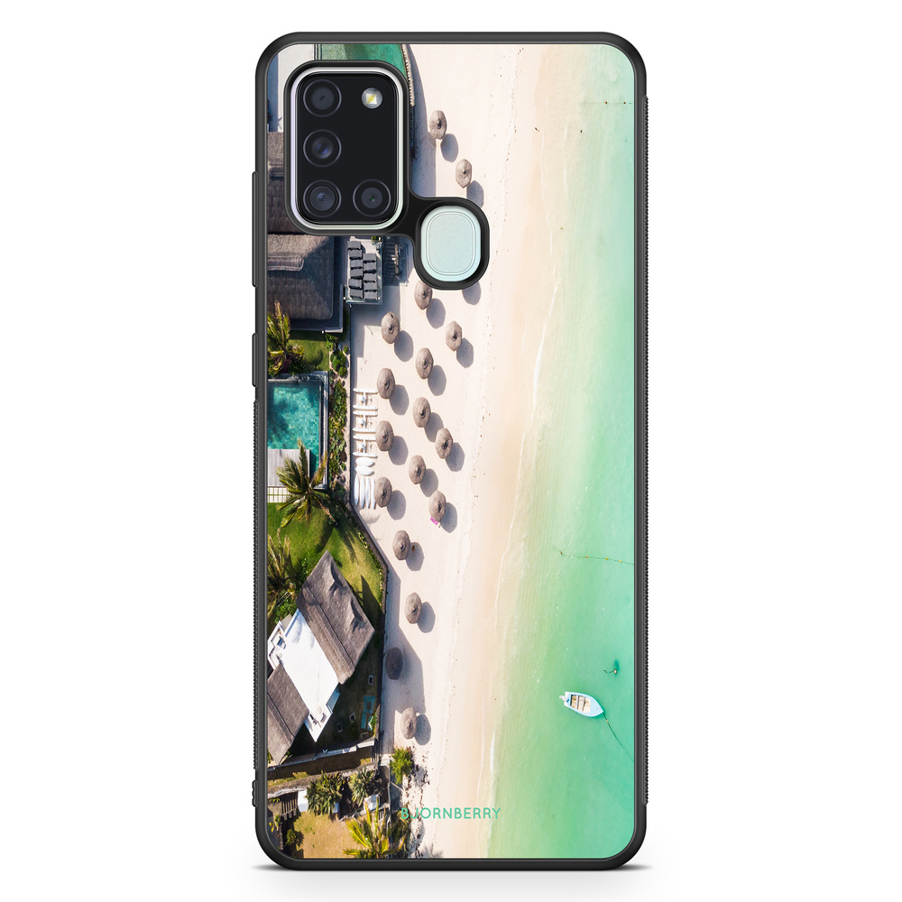 Samsung Galaxy A21s Case - Tropical Beach