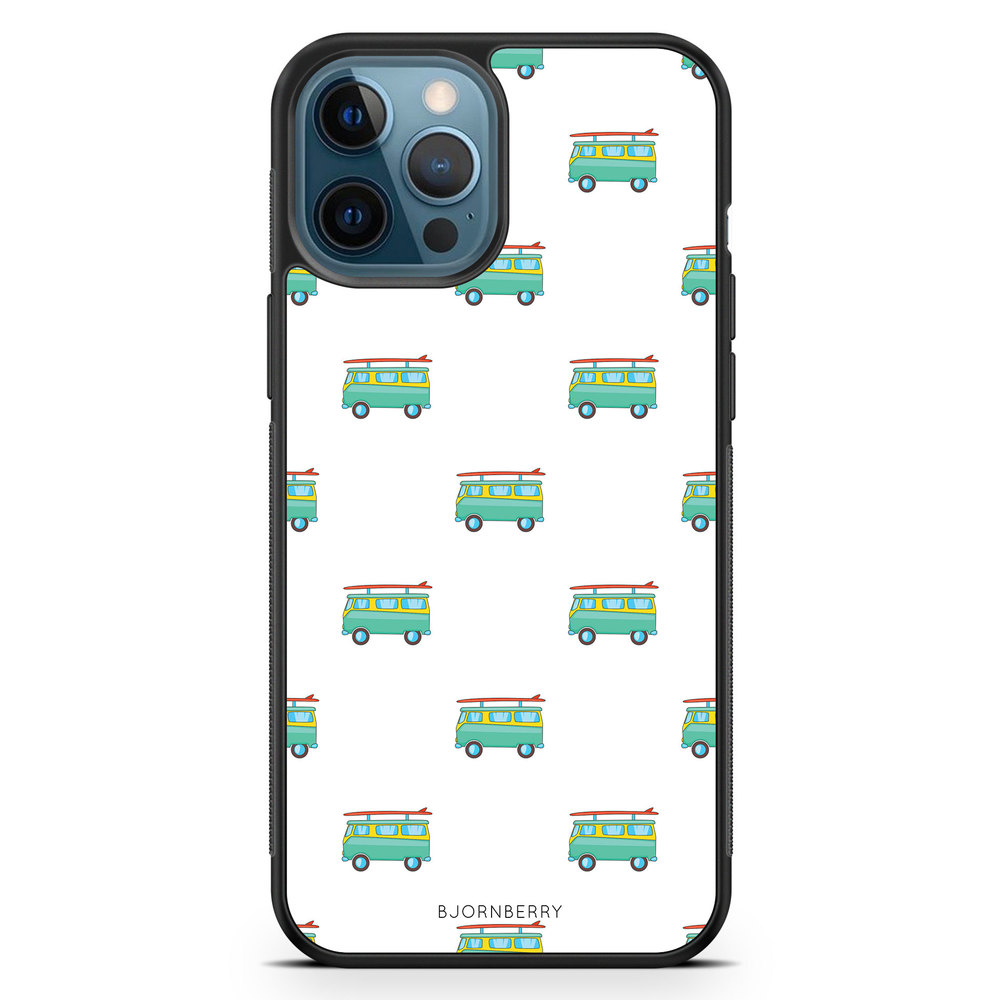 iPhone 12 Pro Case - Surfboard Pattern