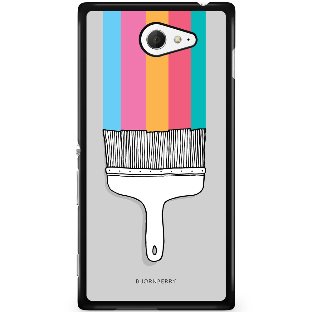 Sony Xperia M2 Aqua Case - Paint Brush