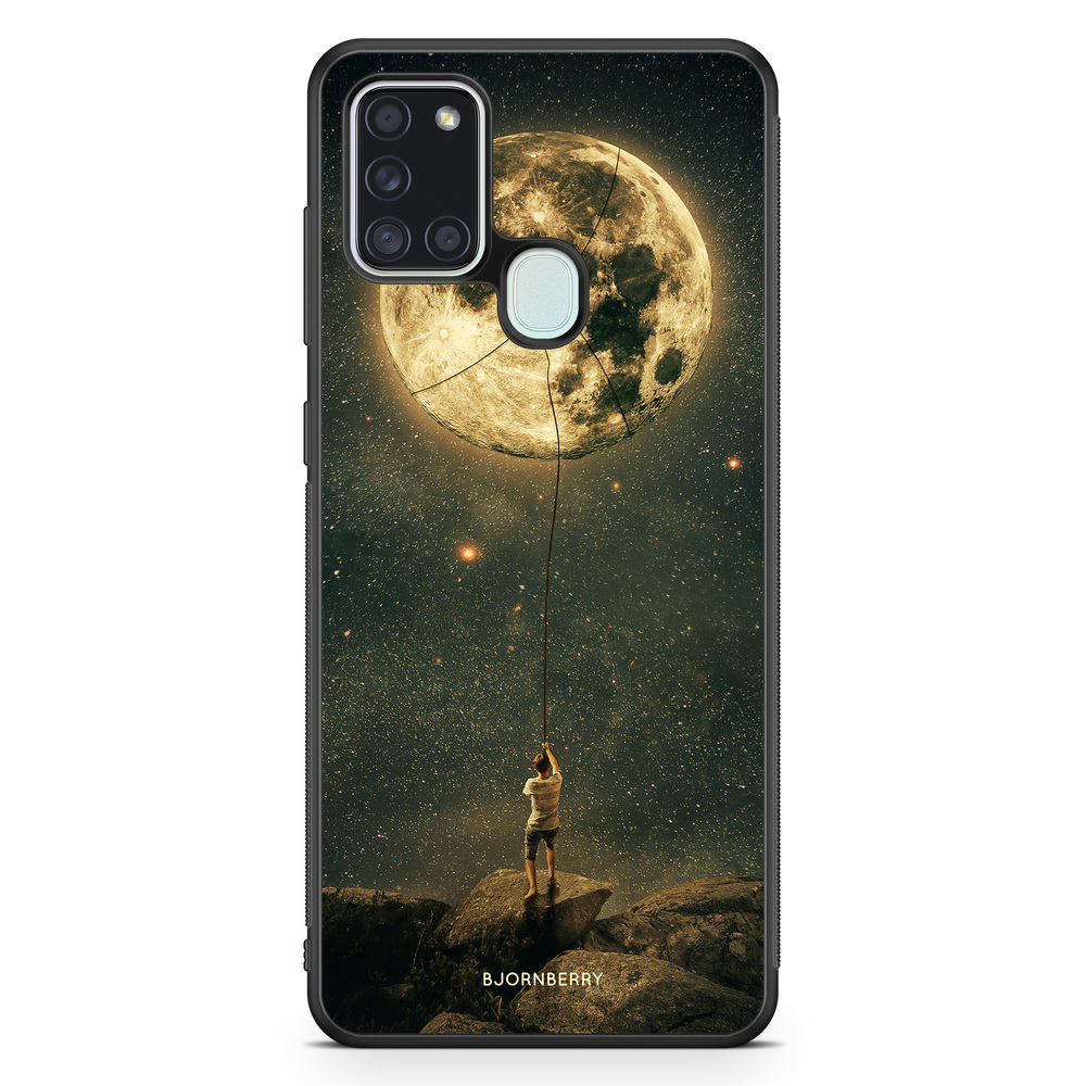 Samsung Galaxy A21s Case - Rope Around The Moon