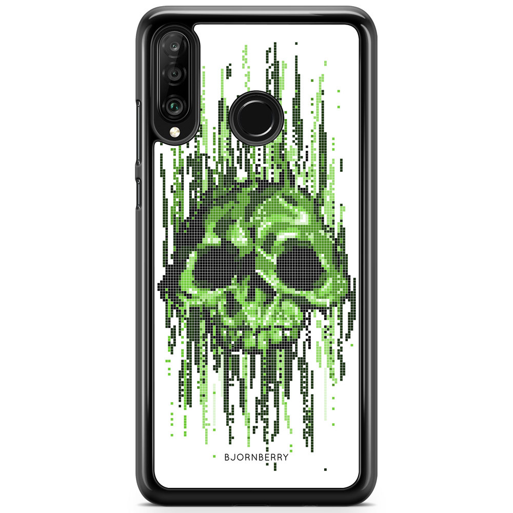 Huawei P30 Lite Case - Data Virus Skull
