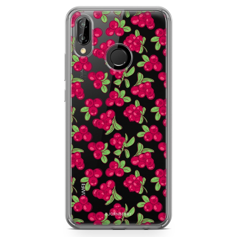 Huawei P20 Lite Fashion Skal - Lingon