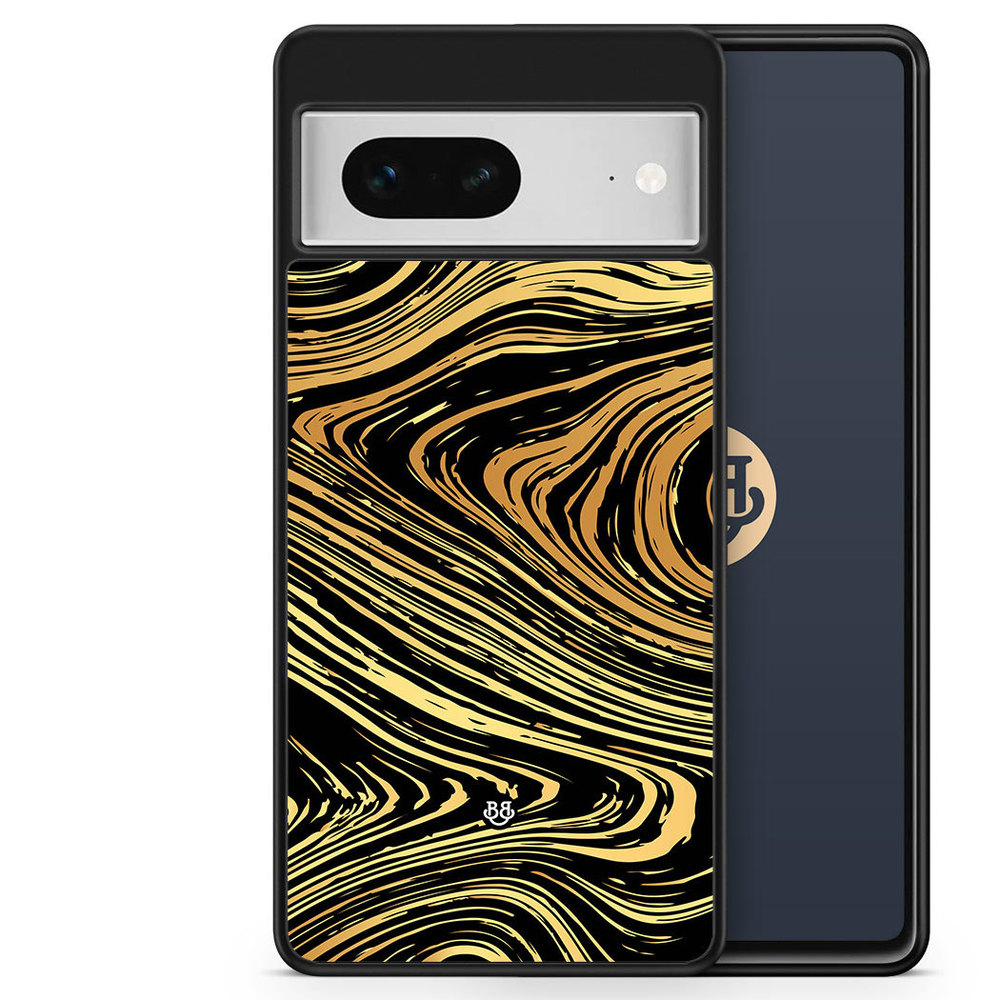 Google Pixel 7 Case - Gold Marble