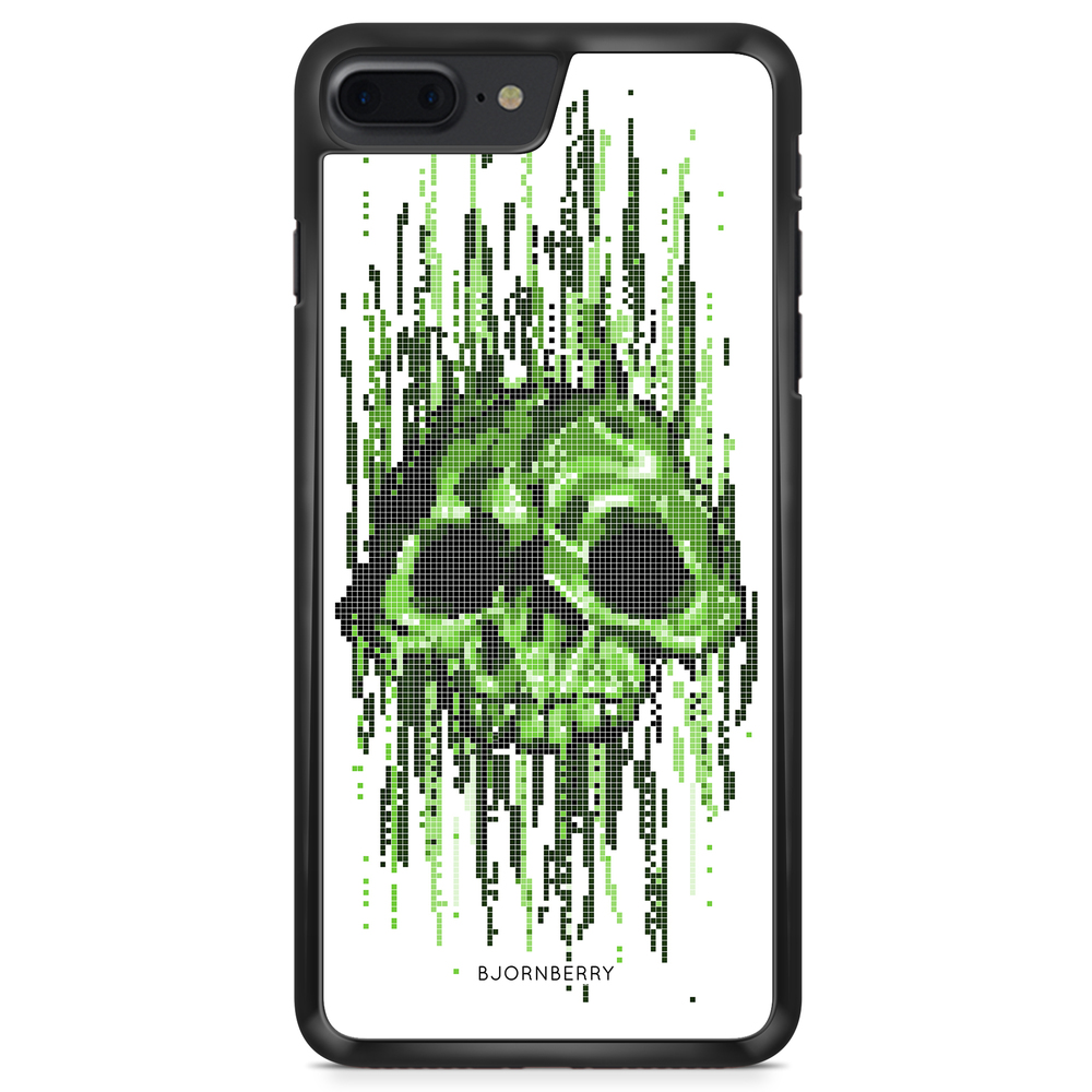 iPhone 8 Plus Case - Data Virus Skull