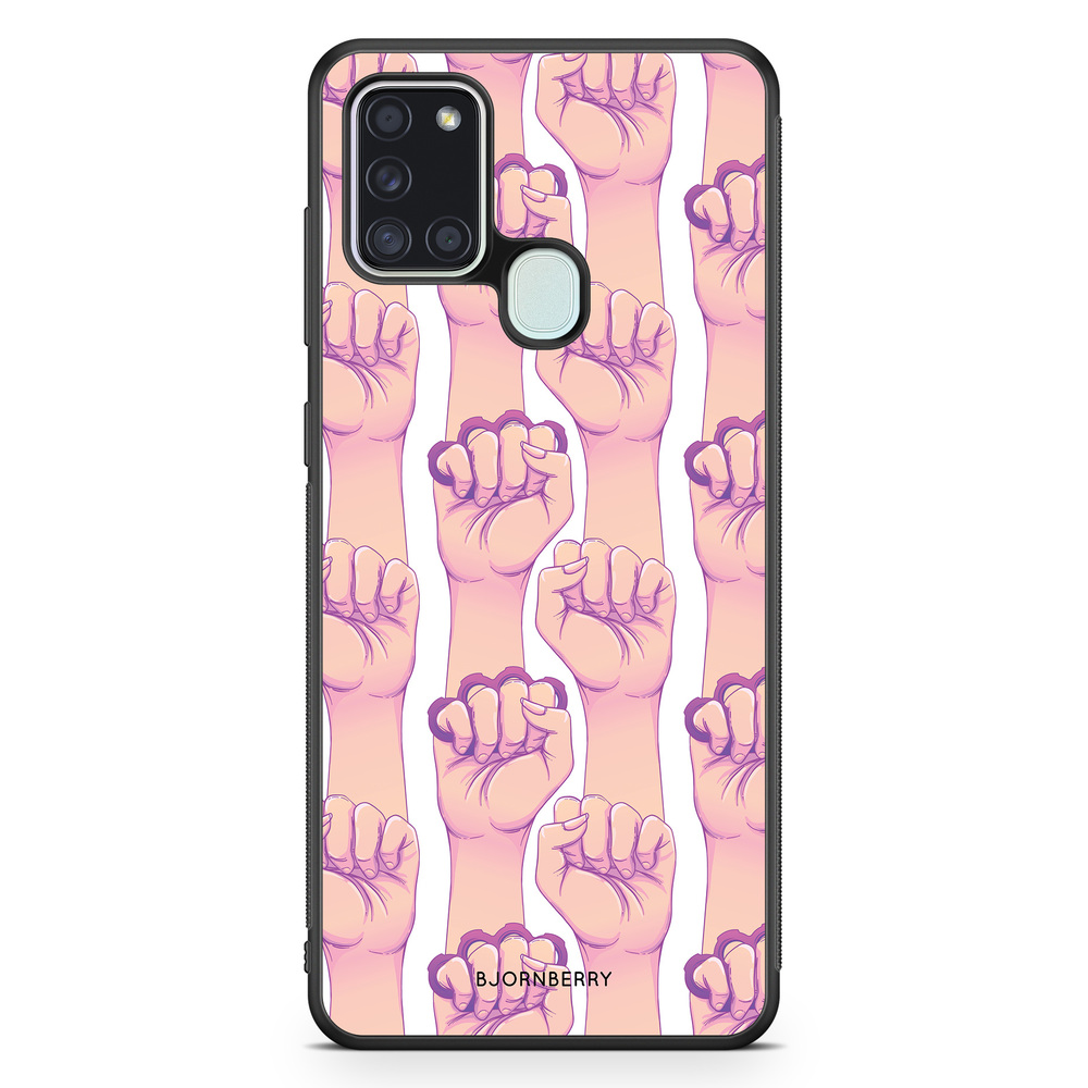 Samsung Galaxy A21s Case - Hand Pattern