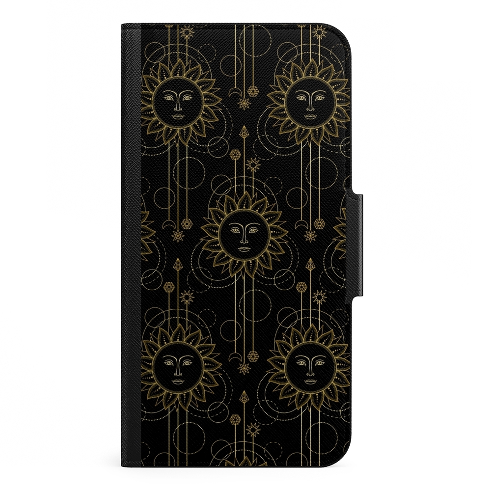 Naive iPhone 13 Pro Max Wallet Case- Sun