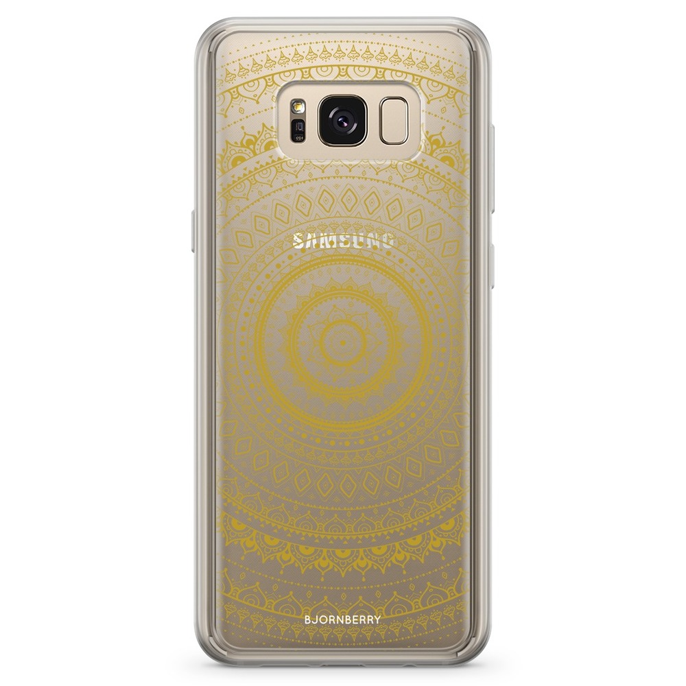 Samsung Galaxy S8 Plus Fashion Skal - Guld Mandala