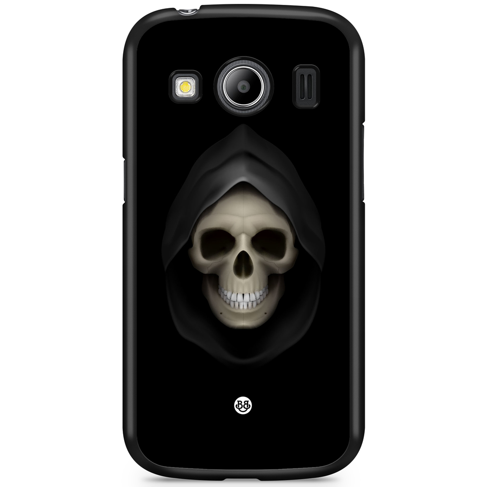 Samsung Galaxy Ace 4 Case - Svart Dödskalle
