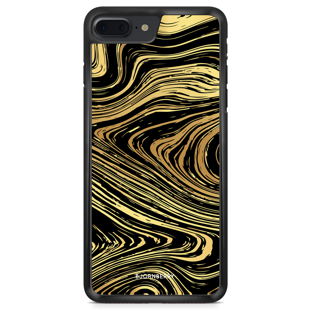 iPhone 8 Plus Case - Gold Marble