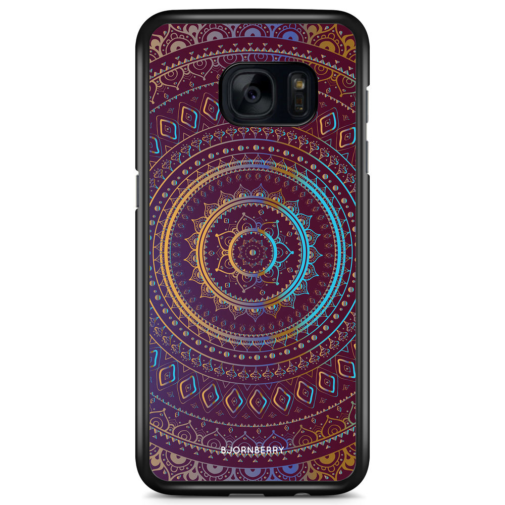 Samsung Galaxy S7 Case - Purple Mandala