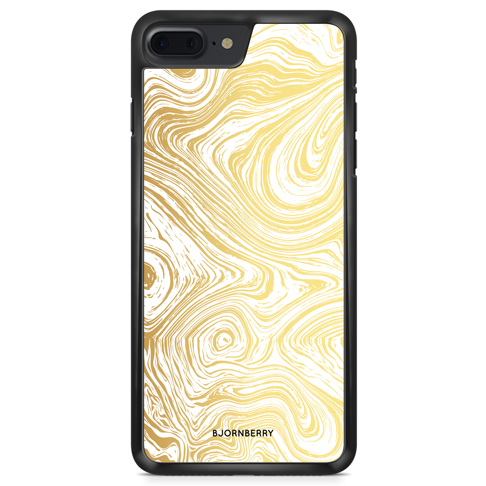 iPhone 8 Plus Case - Gold Marble
