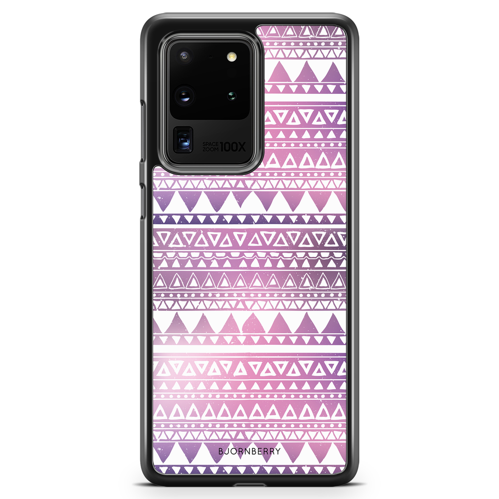 Samsung Galaxy S20 Ultra Case - Purple Aztec