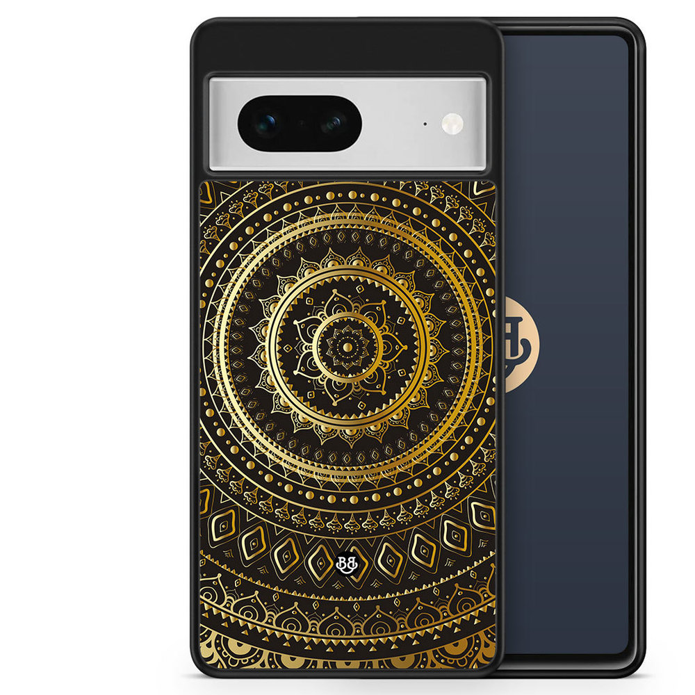 Google Pixel 7 Case - Gold Mandala
