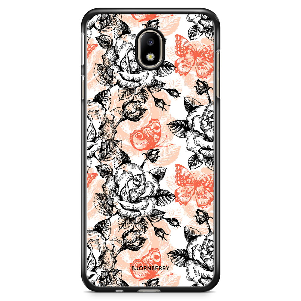 Samsung Galaxy J5 (2017) Case - Roses & Butterflies