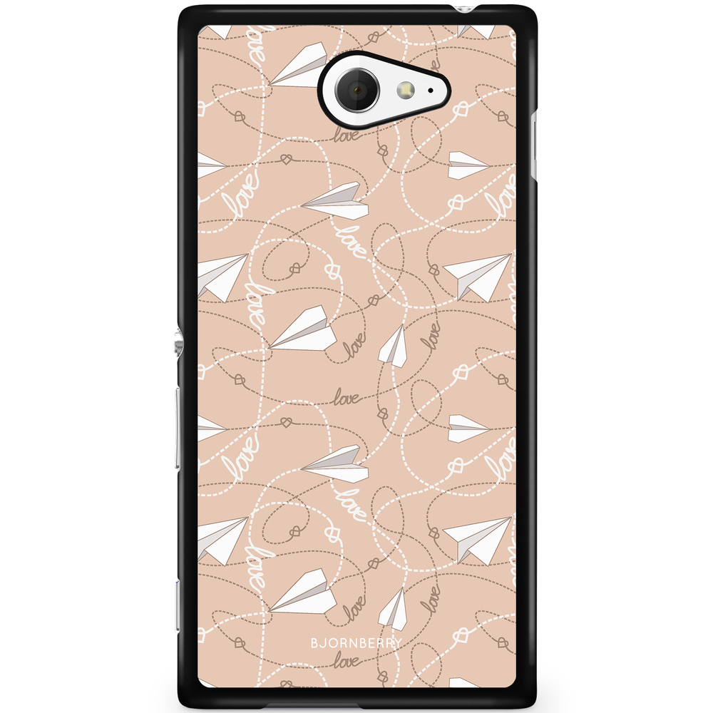 Sony Xperia M2 Aqua Case - Paper planes