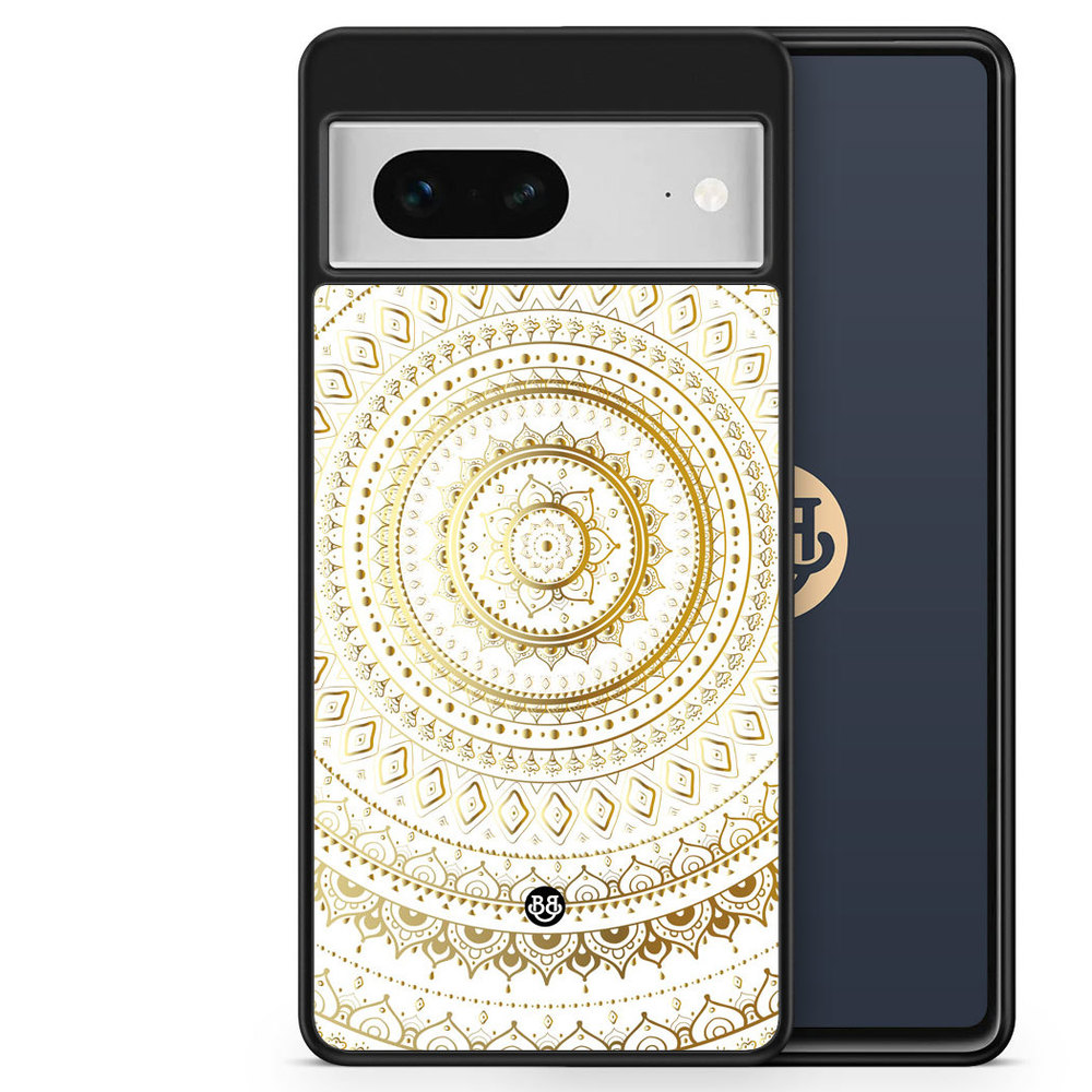 Google Pixel 7 Case - Gold Mandala
