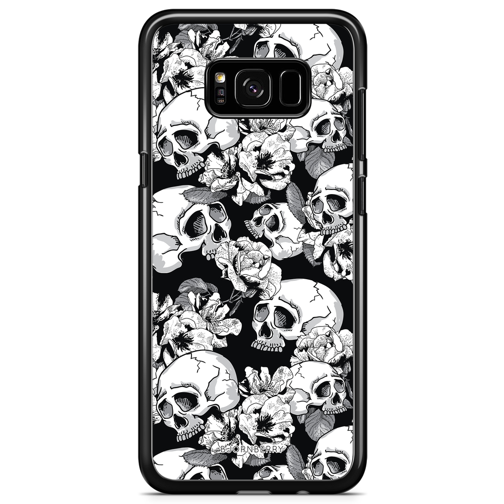 Samsung Galaxy S8 Plus Case - Skull & Roses