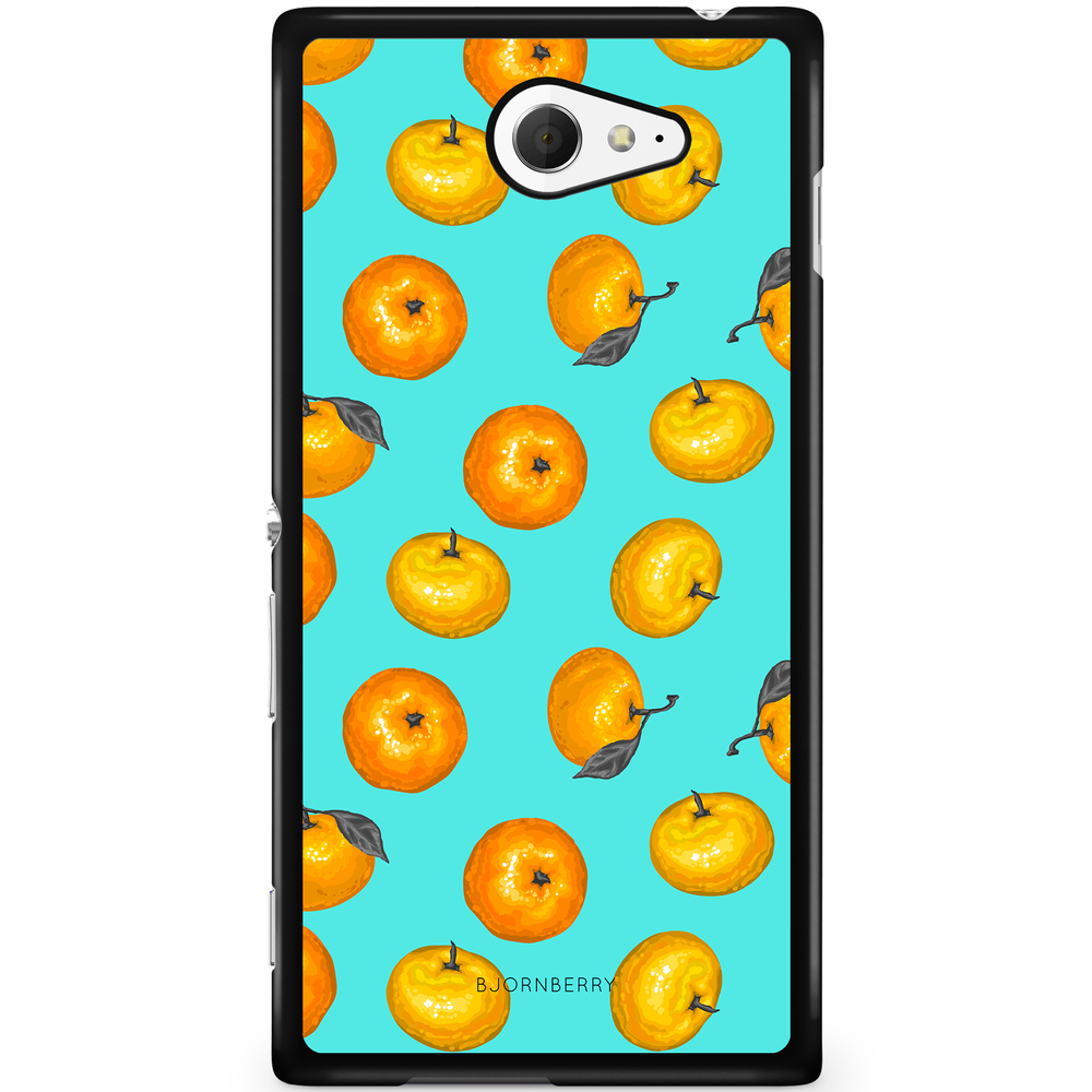 Sony Xperia M2 Aqua Case - Mandarins