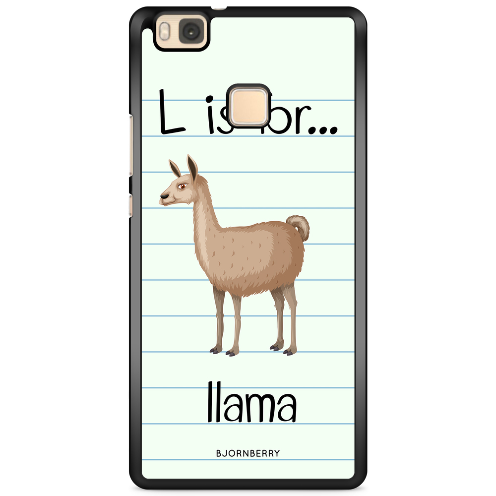 Huawei P9 Lite Case - L Is For Llama