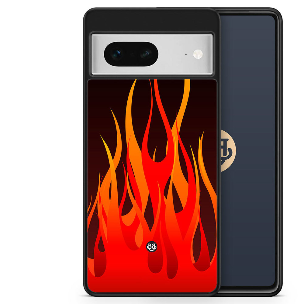 Google Pixel 7 Case - Flames