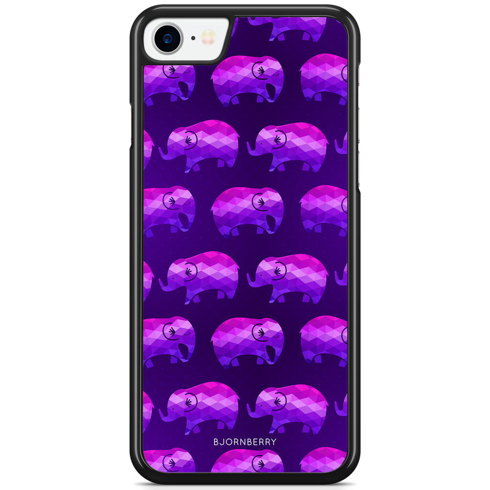 iPhone 8 / iPhone SE (2022/2020) Case - Purple Elephant