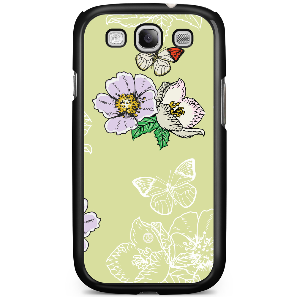 Samsung Galaxy S3 Mini Case - Butterfly Flower
