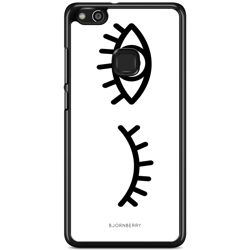 Huawei P10 Lite Case - Black Eyes