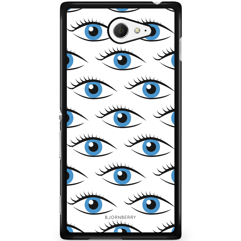 Sony Xperia M2 Aqua Case - Blue Eyes