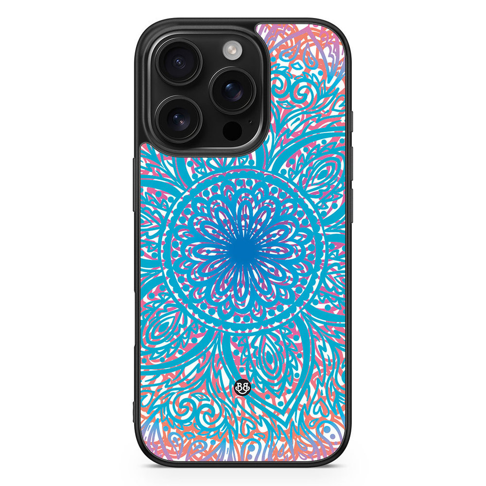 iPhone 16 Pro Case - Pastel Mandala