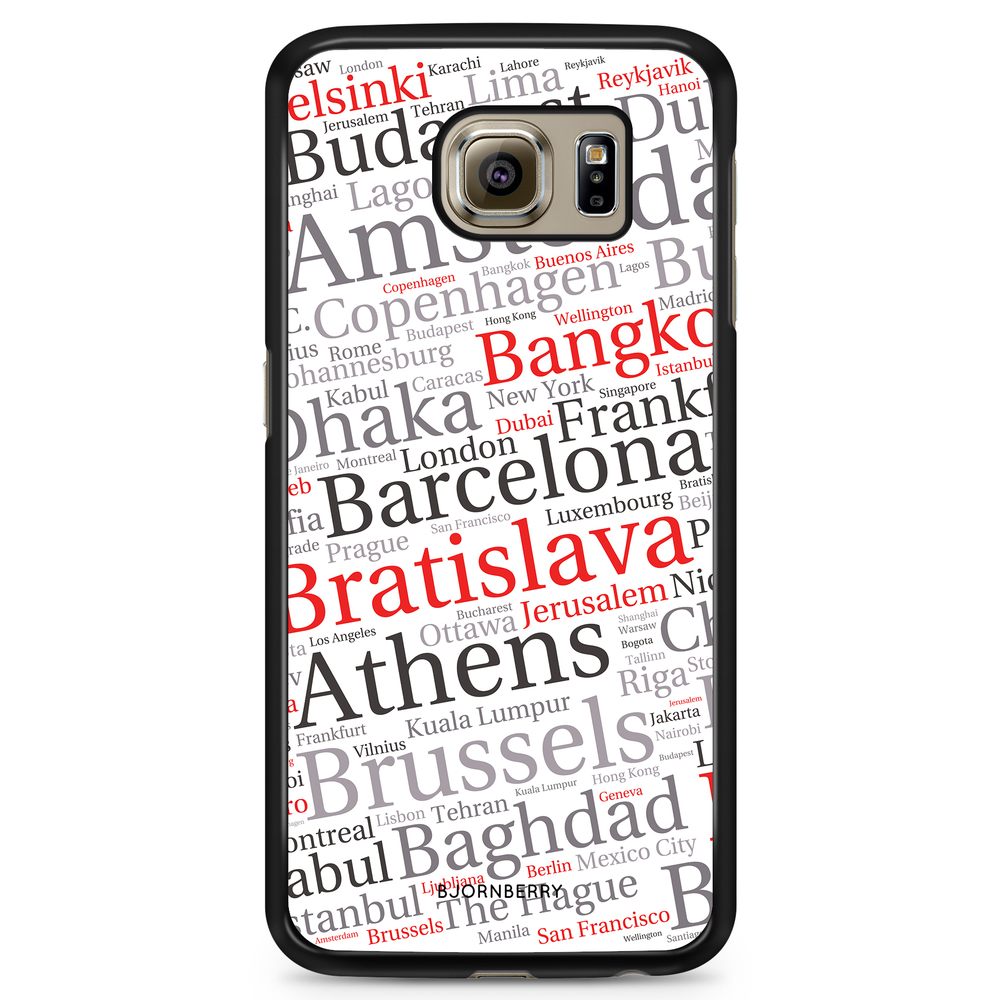 Samsung Galaxy S6 Case - City Names